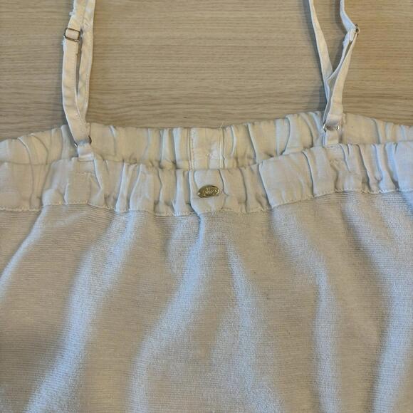 VTG Y2K Juicy Couture Terry Cloth white Romper Size S 2000s Paris Hilton Miami - Picture 5 of 9